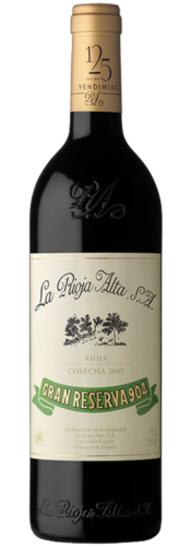 Rioja Gran Reserva ‘904’ 2011 – La Rioja Alta