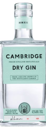 Cambridge Distillery, Dry Gin